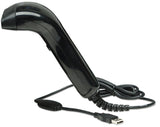 Manhattan Contact CCD Handheld Barcode Scanner, USB, 80mm Scan Width, Cable 152cm, Max Ambient Light: 3,000 lux (sunlight), Black, Three Year Warranty