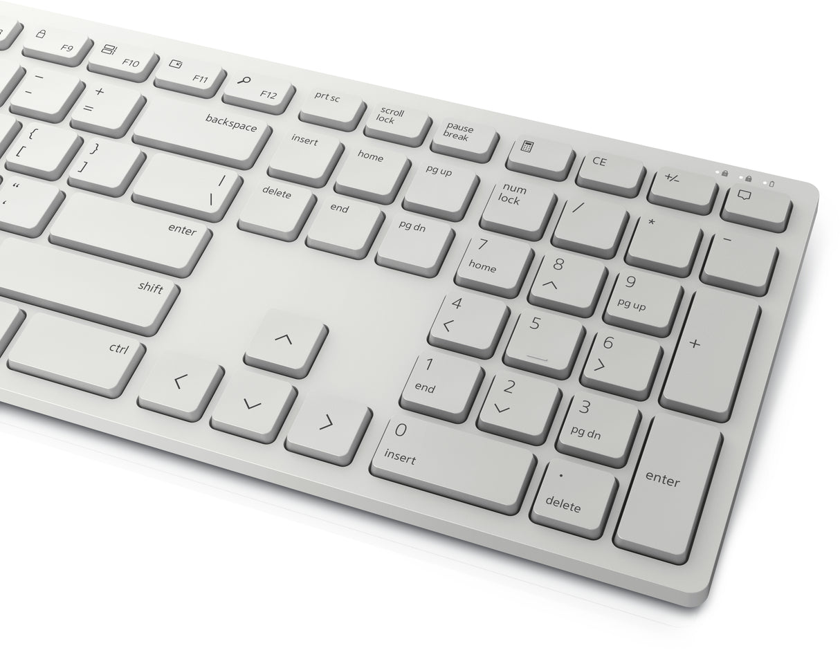 DELL KM5221W keyboard Mouse included Office RF Wireless Canadian White