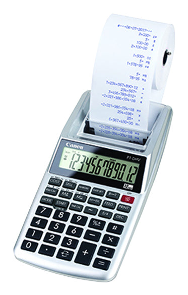 Canon P1-DHV-3 calculator Desktop Printing Silver