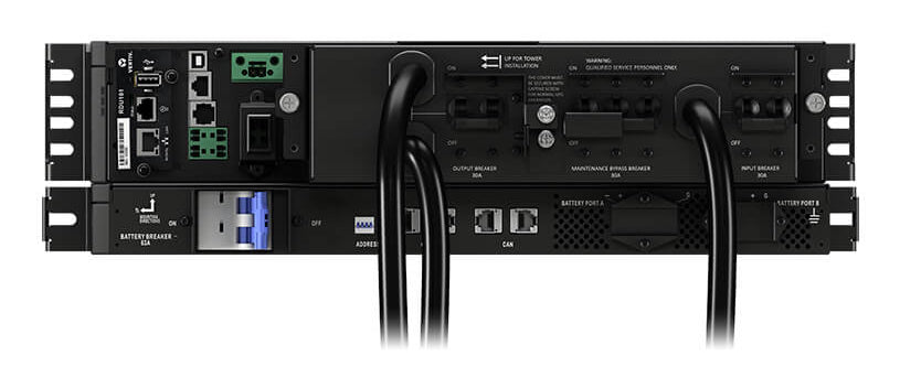 Vertiv Liebert GXT5LI-5KL630RT3UXLN uninterruptible power supply (UPS) Double-conversion (Online) 5 kVA 4900 W 2 AC outlet(s)