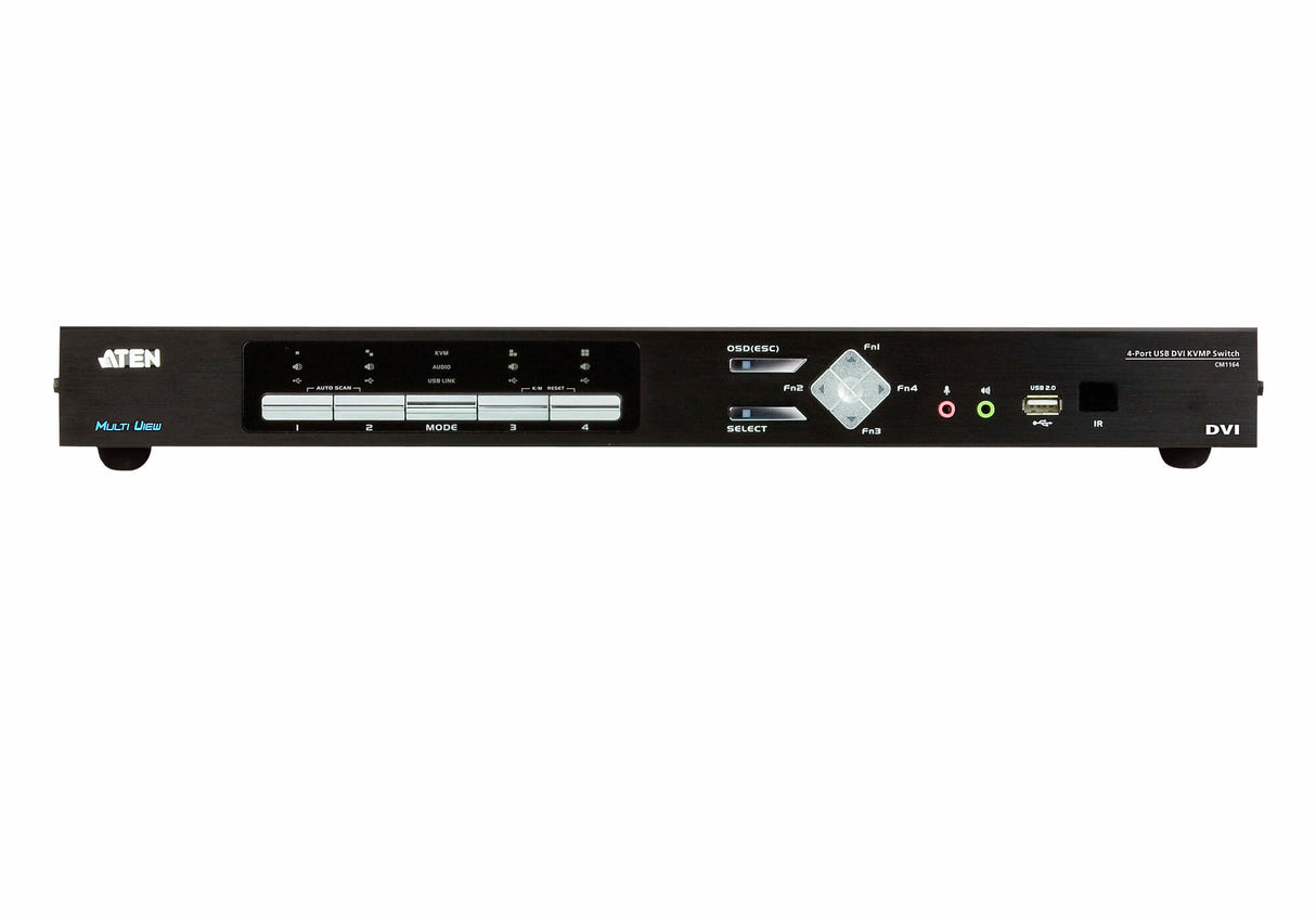 ATEN CM1164A KVM switch Rack mounting Black