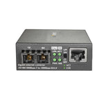 StarTech.com Multi-Mode (MM) SC Fiber Media Converter for 10/100/1000 Networks, Standalone Gigabit Ethernet to SC Fiber Converter, 850nm, 550m - TAA