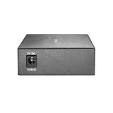 StarTech.com Multi-Mode (MM) SC Fiber Media Converter for 10/100/1000 Networks, Standalone Gigabit Ethernet to SC Fiber Converter, 850nm, 550m - TAA