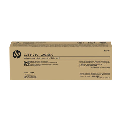 HP W9232MC Yellow Managed Original LaserJet Toner Cartridge