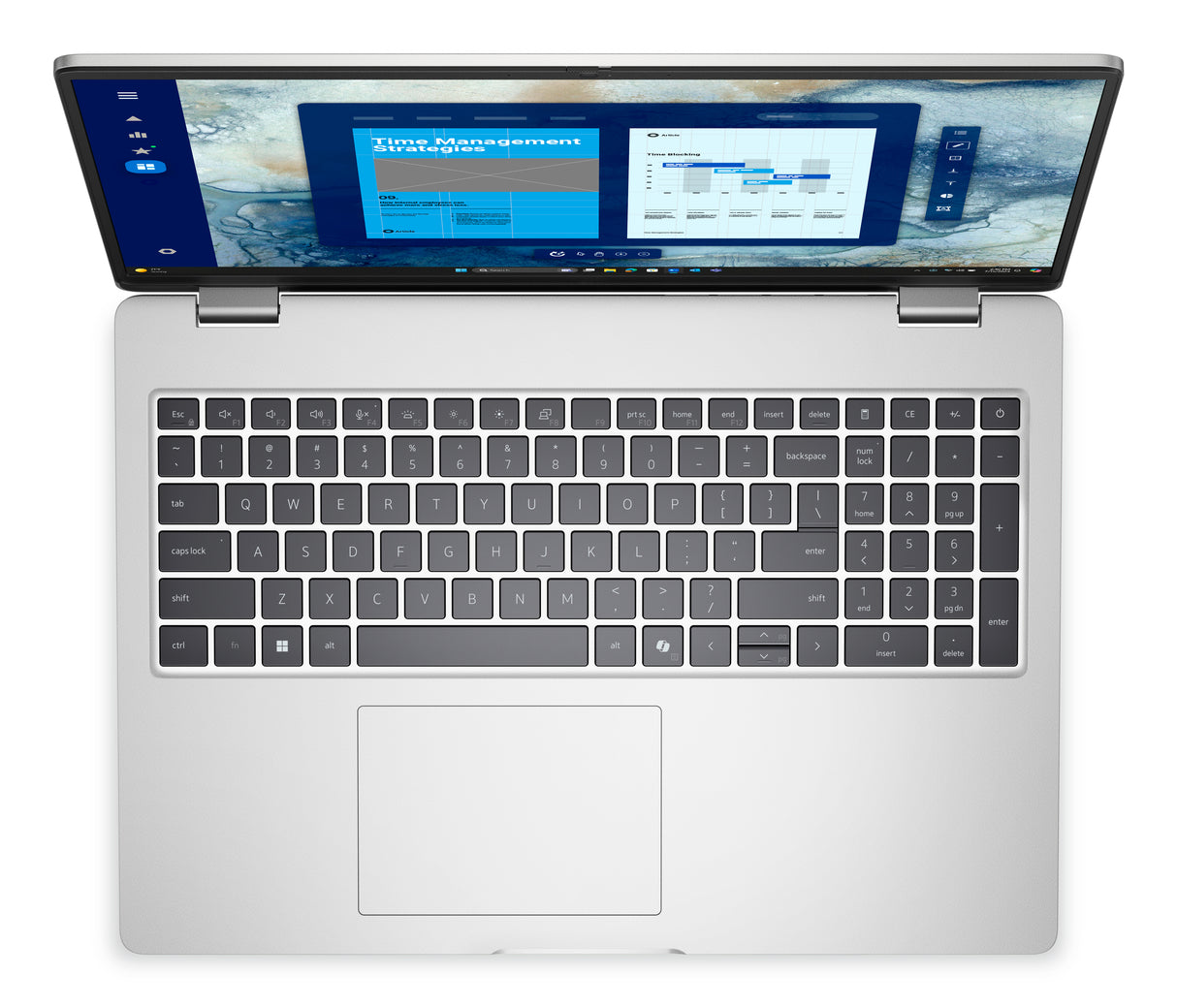 DELL Pro 16 PC16250 Intel Core Ultra 5 235U Laptop 40.6 cm (16") Touchscreen Full HD+ 16 GB DDR5-SDRAM 256 GB SSD Wi-Fi 6E (802.11ax) Windows 11 Pro Silver US English