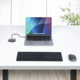 StarTech.com 3-Port USB-C Hub with Ethernet - 3x USB-A - Gigabit Ethernet - USB 3.0 5Gbps - Bus-Powered - 1ft/30cm Long USB Type-C Host Cable - GbE - Portable USB-C to USB-A Hub