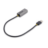 StarTech.com USB 3.0 to Gigabit Ethernet Network Adapter, 10/100/1000 Mbps, USB to RJ45, USB 3.0 to LAN Adapter, USB 3.0 Ethernet Adapter (GbE), 11in Attached Cable, Driverless Install
