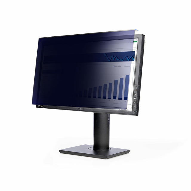 StarTech.com 24-inch 16:10 Computer Monitor Privacy Screen, Hanging Acrylic Filter, Quick-Install Security Shield, Monitor Screen Protector, +/- 30 Deg. View, Glossy - TAA