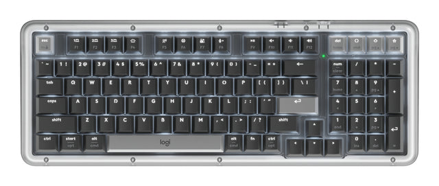 Logitech Alto Keys K98M keyboard Universal RF Wireless + Bluetooth QWERTY US English Graphite