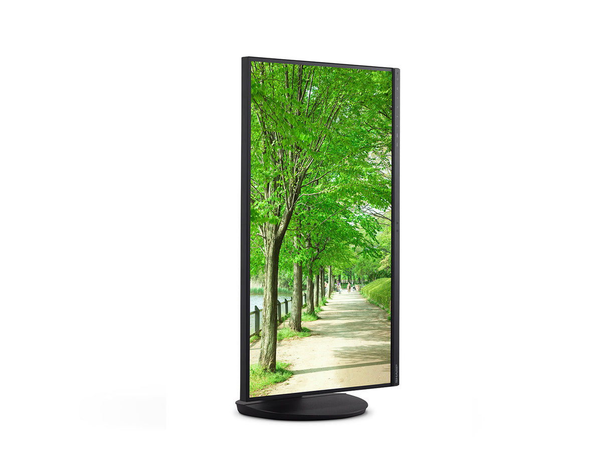 Sharp MultiSync 60006064 computer monitor 68.6 cm (27") 3840 x 2160 pixels 4K Ultra HD LCD Black