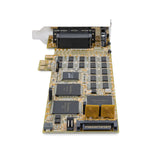 StarTech.com 16-Port Low-Profile Serial Card - RS232 - PCI Express - TAA