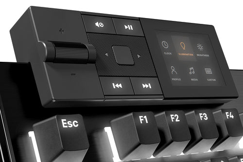 be quiet! Dark Mount Silent Linear US ANSI keyboard Gaming USB QWERTY US English Black