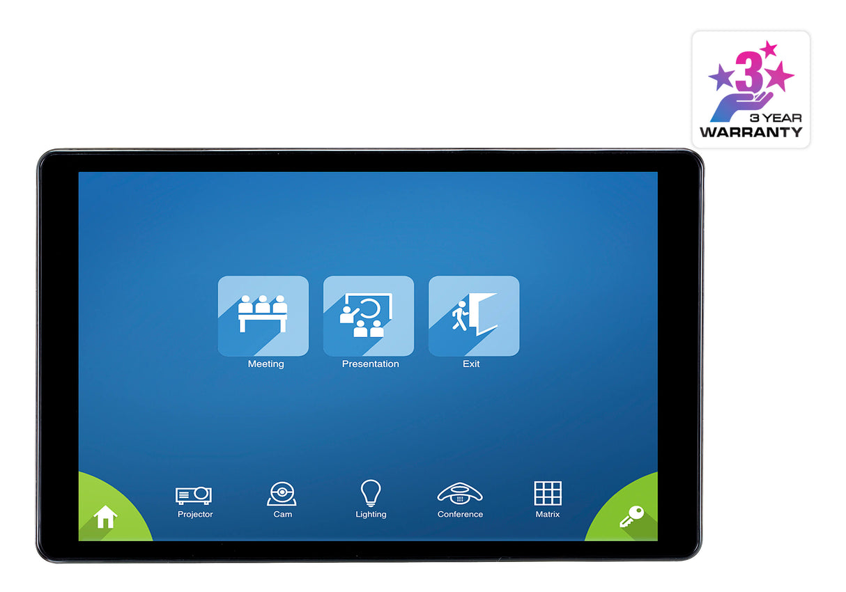 ATEN VK320 meeting room display 20.3 cm (8") 1280 x 800 pixels IPS Black Plastic