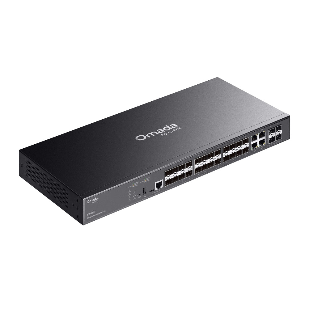 TP-Link SG5428XF network switch Managed L3 Black