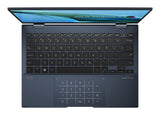 ASUS Zenbook S13 Flip OLED UP5302ZA-XB71T-CA Intel® Core™ i7 i7-1260P Hybrid (2-in-1) 33.8 cm (13.3") Touchscreen 2.8K 16 GB LPDDR5-SDRAM 1 TB SSD Wi-Fi 6E (802.11ax) Windows 11 Pro Blue