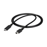 StarTech.com 3.3 ft (1m) USB-C to Mini DisplayPort Cable - 4K 60Hz - Black