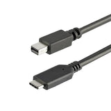StarTech.com 3.3 ft (1m) USB-C to Mini DisplayPort Cable - 4K 60Hz - Black