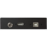 StarTech.com 8 Port Serial Hub USB to RS232/RS485/RS422 Adapter - Industrial USB 2.0 to DB9 Serial Converter Hub - IP30 Rated - Din Rail Mountable Metal Serial Hub - 15kV ESD Protection - TAA