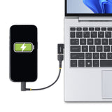 StarTech.com USB-C to USB-A Adapter, Right-Angled, USB 5Gbps, 3A, USB-C Male to USB-A Female Converter, Durable Metal Housing - Thunderbolt Compatible