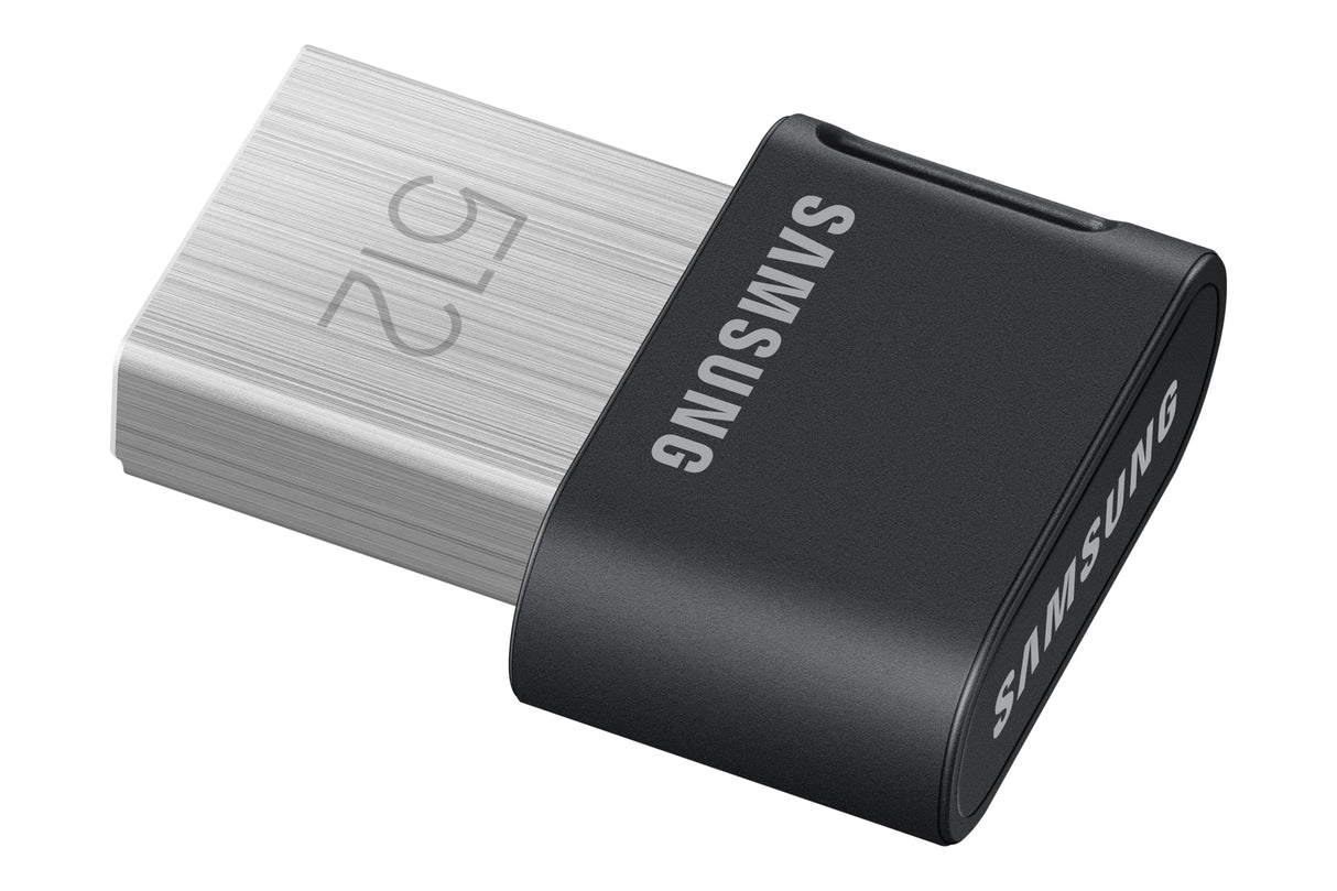 Samsung MUF-512AB USB flash drive 512 GB USB Type-A 3.2 Gen 1 (3.1 Gen 1) Black, Stainless steel