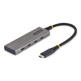 StarTech.com 4-Port USB-C Hub, 10Gbps, 100W PD Charging, 4x USB-C Ports, Overcurrent Protection, PCR Aluminum, For MacBook / Dell / ThinkPad / HP / iPad / Tablet