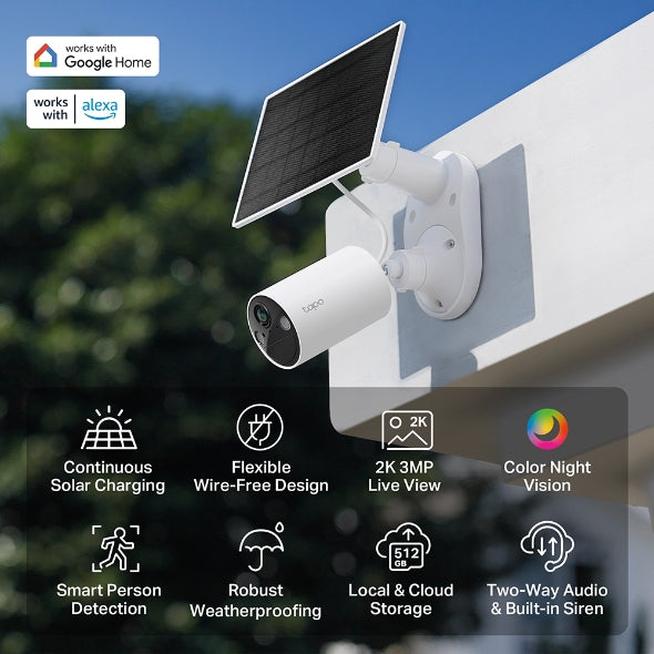 TP-Link Tapo Solar-Powered Security Camera Kit