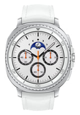 Samsung Galaxy Watch8 Classic 3.3 cm (1.3") AMOLED 46 mm Digital 438 x 438 pixels Touchscreen Silver Wi-Fi GPS (satellite)