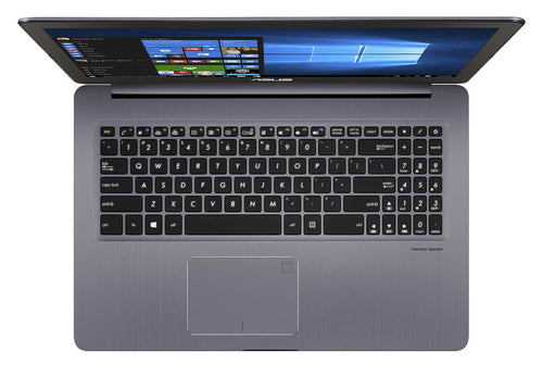 ASUS Vivobook Pro N580VD-Q72SP-CB laptop Intel® Core™ i7 i7-7700HQ 39.6 cm (15.6") Touchscreen Full HD 12 GB DDR4-SDRAM 1.25 TB HDD+SSD NVIDIA® GeForce® GTX 1050 Wi-Fi 5 (802.11ac) Windows 10 Home Grey