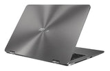 ASUS Zenbook Flip UX461UA-Q52SP-CB laptop Intel® Core™ i5 i5-8250U Hybrid (2-in-1) 35.6 cm (14") Touchscreen Full HD 8 GB LPDDR3-SDRAM 512 GB SSD Wi-Fi 5 (802.11ac) Windows 10 Pro Grey
