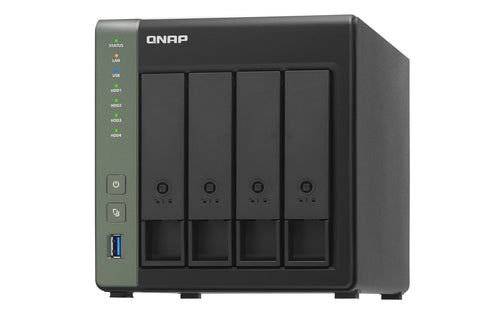 QNAP TS-431KX NAS Tower Annapurna Labs AL214 2 GB DDR3 0 TB QNAP Turbo System Black
