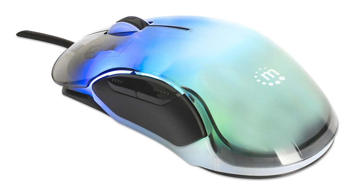 Manhattan 190381 mouse Universal Ambidextrous USB Type-A Optical 12800 DPI