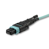 StarTech.com 3m (10ft) MTP(F)/PC OM3 Multimode Fiber Optic Cable, 12F Type-A, OFNP Plenum, 50/125µm LOMMF, 40G Networks, Low Insertion Loss, MPO Fiber Jumper Cord
