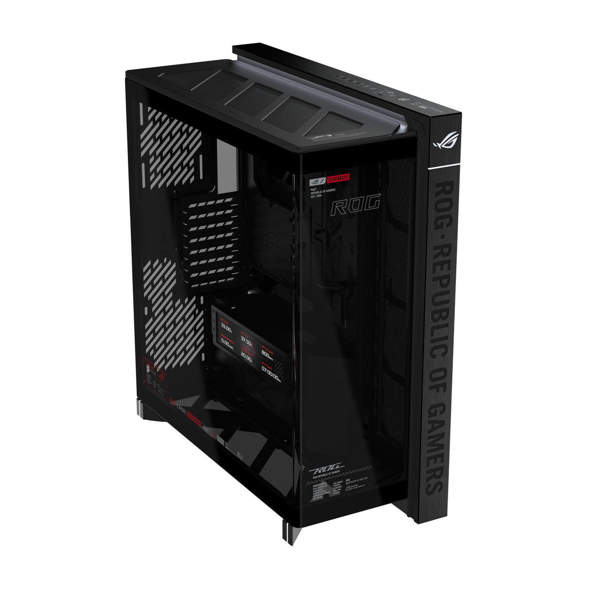 ASUS ROG CRONOX GR801 CURVE TG SCREEN BLACK Midi Tower