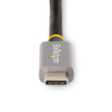 StarTech.com 3ft (1m) USB4 Cable 40Gbps, 100W (5A) Power Delivery, 8K 120Hz / 4K 240Hz DP Alt Mode, USB-IF Certified USB-C Cable - Thunderbolt Compatible