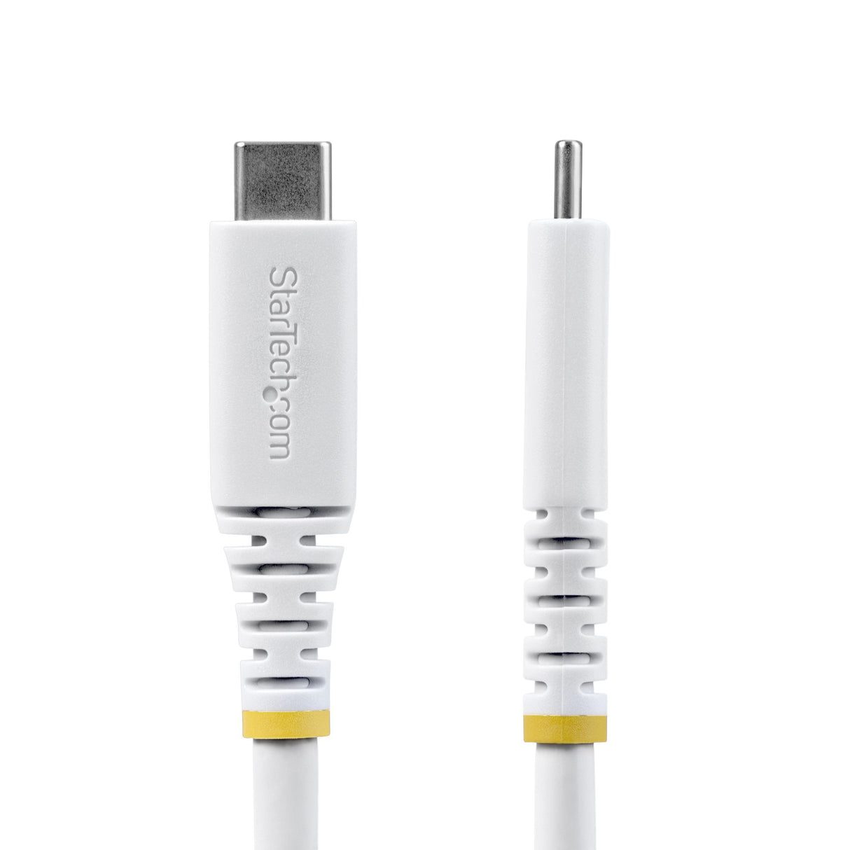 StarTech.com 6ft (1.8m) USB4 Cable, 20Gbps, USB-IF Certified USB-C Cable, 240W PD EPR, 4K 120Hz DP 2.1, TPE Jacket, White USB-C Cord