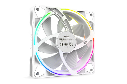 be quiet! Light Wings White | 120mm PWM Triple Pack Computer case Fan 12 cm 3 pc(s)