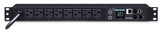 CyberPower PDU31002 power distribution unit (PDU) 8 AC outlet(s) 1U Black