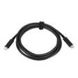 Lenovo 4X90Q59480 USB cable USB 3.2 Gen 1 (3.1 Gen 1) 2 m USB C 5 Gbit/s Black
