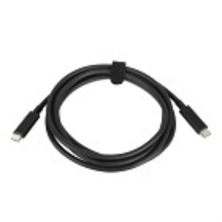 Lenovo 4X90Q59480 USB cable USB 3.2 Gen 1 (3.1 Gen 1) 2 m USB C 5 Gbit/s Black