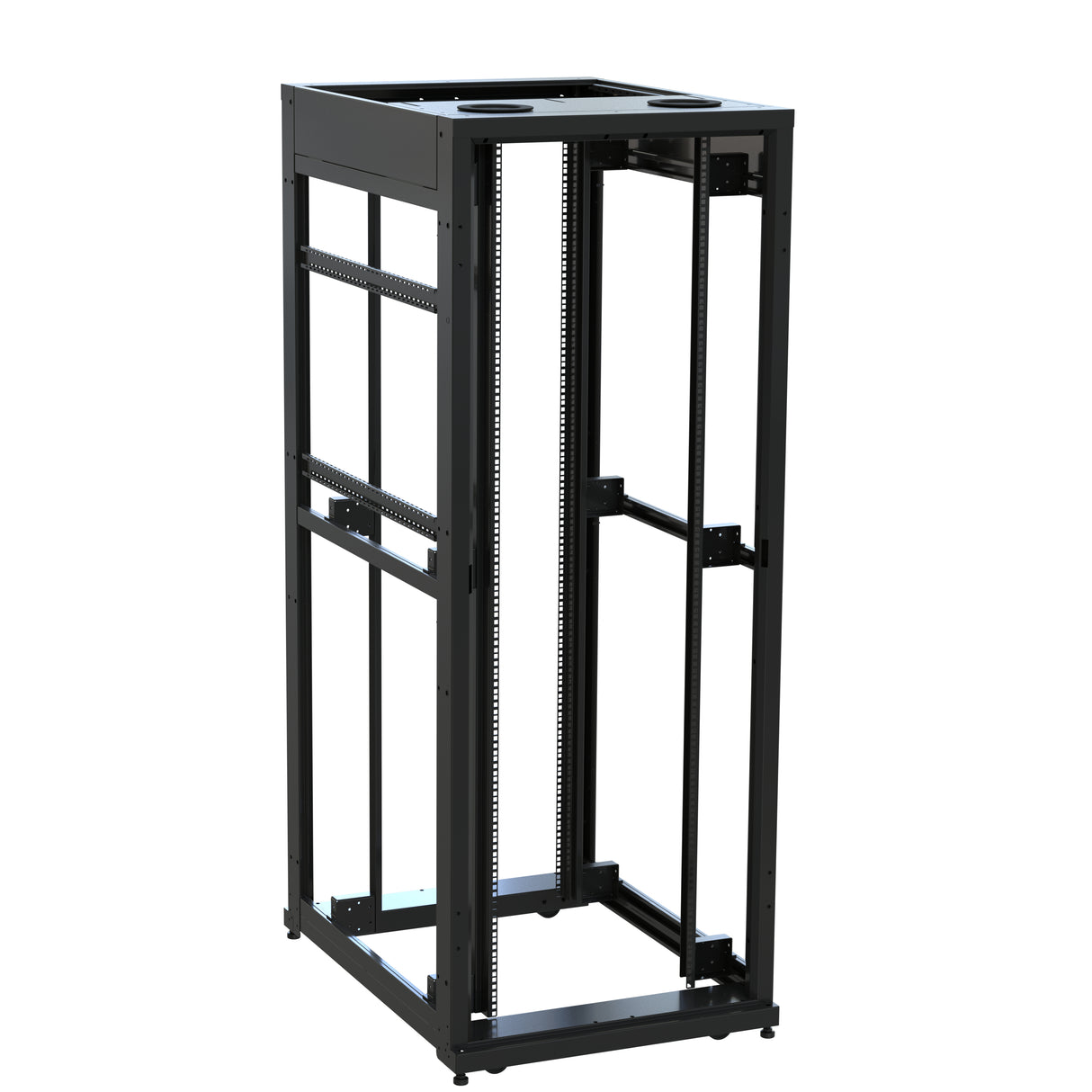 Middle Atlantic 42 RU SNE Series Rack Frame, 42 Inches Deep, 30 Inches Wide with 10-32 Rackrail