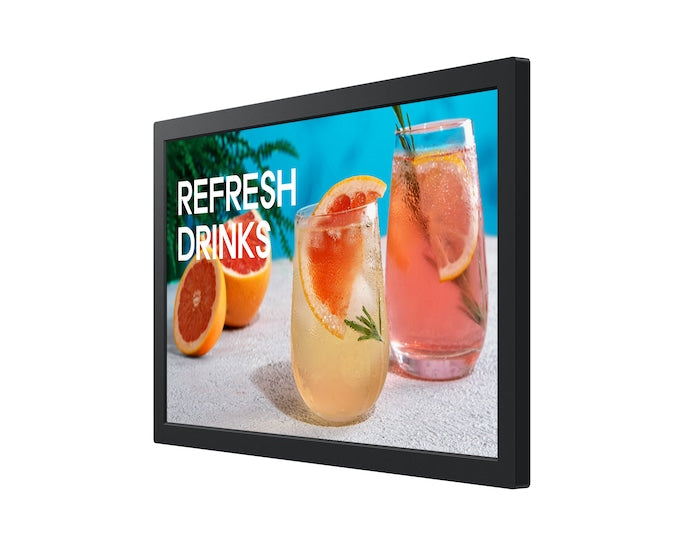 Samsung LH13QBCEBGBXZA Signage Display Digital A-board 33 cm (13") LED Wi-Fi 500 cd/m² Full HD Black Android 16/7