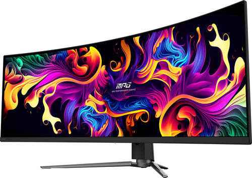 MSI MPG 491CQPX QD-OLED computer monitor 124.5 cm (49") 5120 x 1440 pixels Dual QHD Black