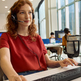 HP Poly Mission 625 Stereo USB Wired Headset TAA