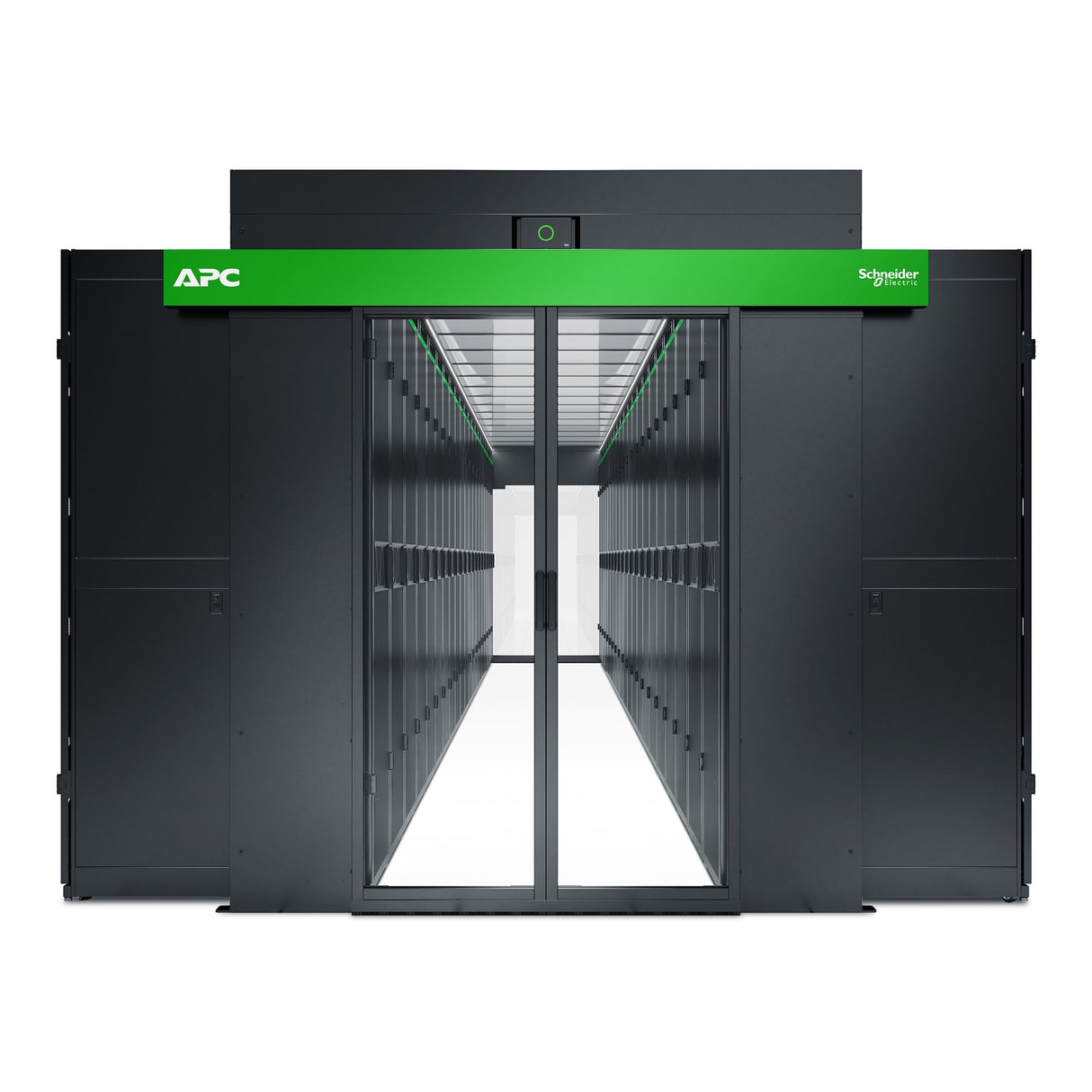 APC NetShelter Aisle Containment, Dual Sliding Door, Black