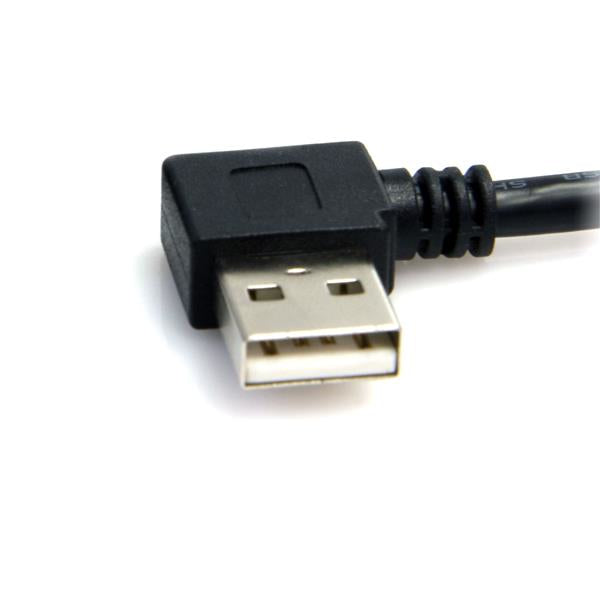 StarTech.com 3 ft A Right Angle to B Right Angle USB Cable - M/M