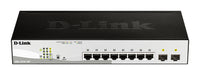 D-Link DGS-1210-10P - 10-Port Gigabit Smart Managed Switch including 2x SFP ports, nuclias compatible