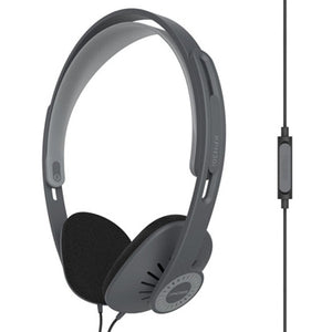 Koss Headphone KPH30ik Portable On Ear with Mic & Remote Black 3.5mm