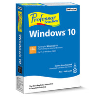 Professor Teaches Windows 10 BIL (CD-Rom Drive Required to Install)