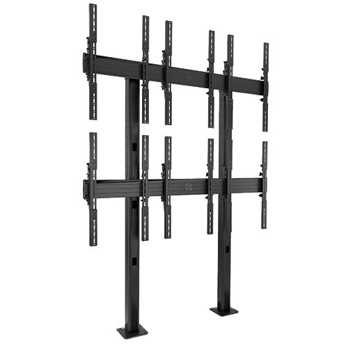 Chief Fusion® 3 x 2 Portrait Micro-Adjustable Large Bolt-Down Freestanding Video Wall