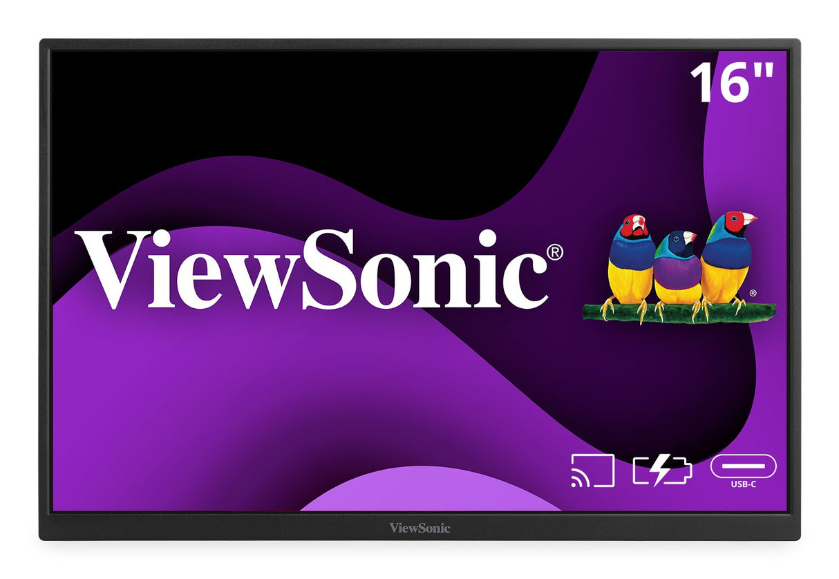 Viewsonic VG Series VG1656N computer monitor 40.6 cm (16") 1920 x 1200 pixels WUXGA LED Silver